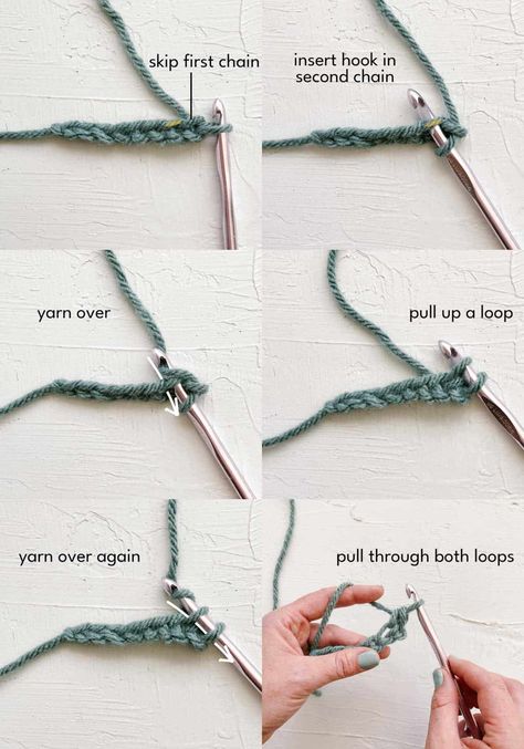 Crochet, Crafts, Single Crochet Stitch, Learn Crochet Beginner, How To Single Crochet, How To Crochet For Beginners, Crochet Stitches Guide, How To Start Crochet, Crochet Stitches For Beginners