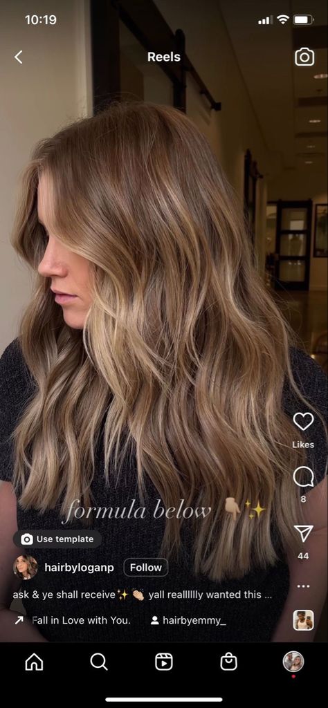 Balayage, New Hair, Natural Level 7 Hair Color, Blonde To Brunette Before And After, Level 7 Hair Color, Level 6 Hair Color, Partial Highlights, Lowlights, Level 5 Hair Color