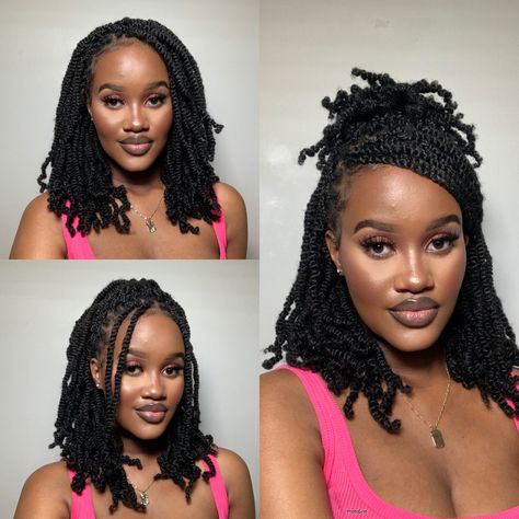 Twist Out Styles, Braided Hairstyles For Black Women Cornrows, Mini Twists Natural Hair, How To Style Kinky Twist Braids, Box Braids Hairstyles For Black Women, Braided Cornrow Hairstyles, Kinky Twist Hairstyles Braids, Afro Twist Braids