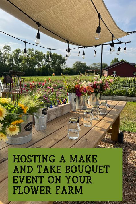 When Vail Family Farm was started three years ago, a large part of the vision for our specialty cut flower farm was always to invite people to their space. Check out this article on hosting flower events. Gardening, Floral, Farm Stand, Farm Business, Homesteading, Cut Flower Farm, Charming Garden, Family Farm, Homestead Property