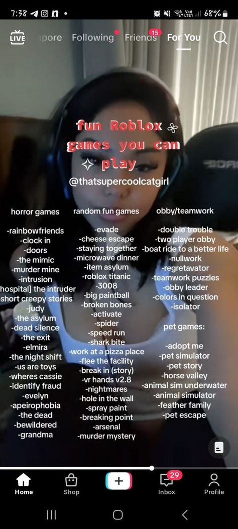 Scary Games To Play, Cool Games To Play, Fun Sleepover Games, Bored Games, Best Friend Activities, Sleepover Games, Scary Games, Games Roblox, Sleepover Things To Do