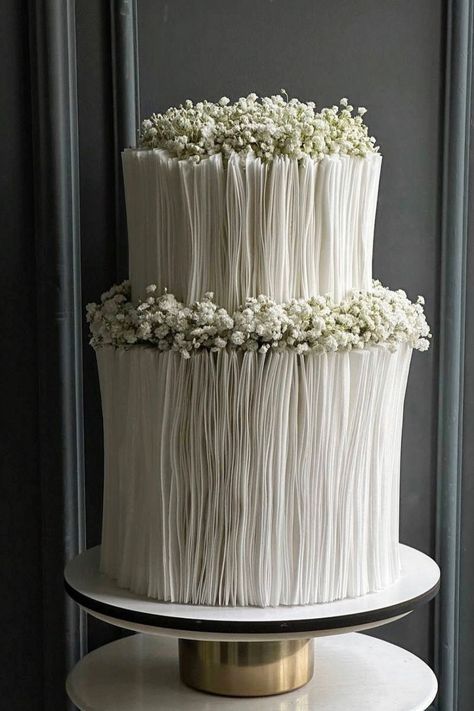 The Rising Trend of Textured Cakes in 2024 Cake, Wedding, Pastel, Wedding Cakes, Hochzeit, Boda, Engagement Cakes, Bodas, Unique Cakes