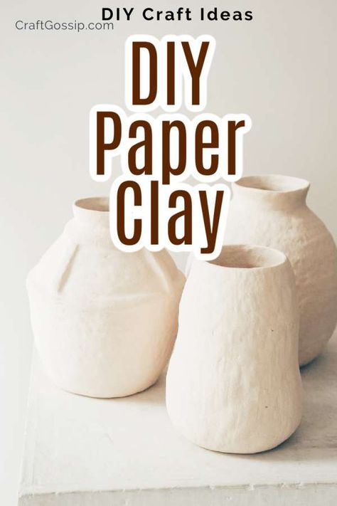 Fimo, Paper Clay, Diy, Diy Clay Crafts, Clay Crafts Air Dry, Clay Making, Diy Clay, Homemade Clay, Diy Air Dry Clay