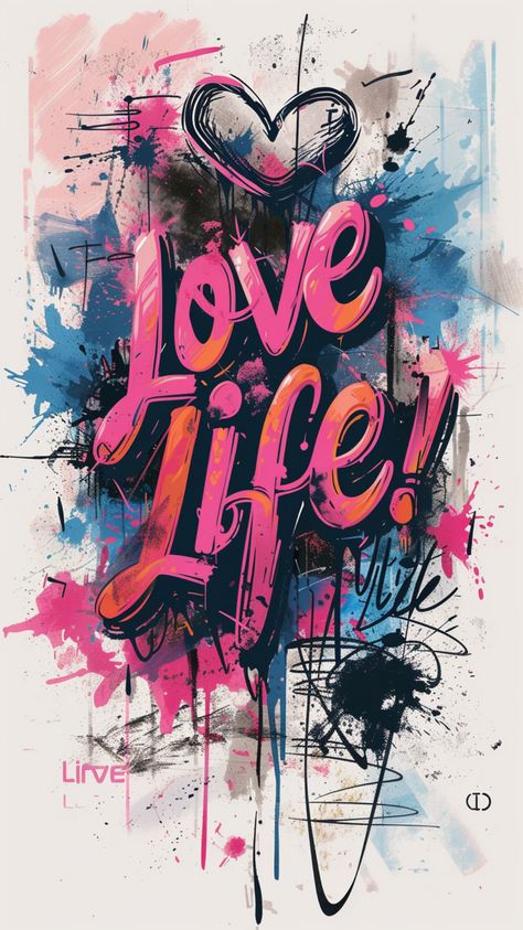 Transform your iPhone with our exclusive "Love Life" graffiti wallpapers. This cool graffiti wallpaper embodies street art's dynamic spirit, offering a unique aesthetic touch. Perfect for enthusiasts seeking graffiti wallpapers in 4K, it adds an artistic flare to your daily device. Find more graffiti-inspired wallpapers on our blog! #CoolGraffitiWallpaper #GraffitiWallpapersForiPhone #WallpapersAesthetics Street Art, Graffiti, Ipad, Street Art Graffiti, Posters, Graffiti Wallpaper Iphone, Dope Wallpapers, Graffiti Wallpaper, Cool Wallpapers Art