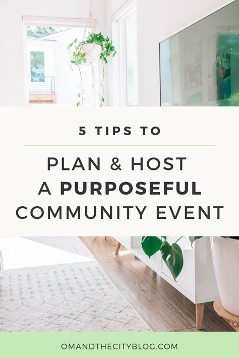 How to Plan a Meaningful Community Event | I’ve planned lots of events over the years, and it's one of my favorite ways to build a meaningful sense of community. If you’ve ever wanted to host your own gatherings, but felt nervous or unsure of how to plan an event, then I hope this post gives you some clarity! Here are 5 of my top tips for planning n’ pulling off a fun and meaningful event for your community. #eventplanning #communityevent #communityeventideas #planninganevent #eventideas Scribe, Community Engagement, Community Event Planning, Community Events, Community Outreach, Community Business, Event Planning, How To Plan, Business Checklist