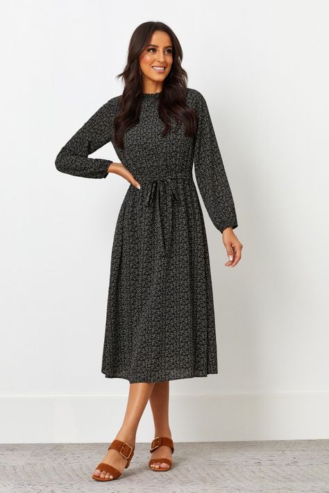 Outfits, Fitness, Long Sleeve Floral Midi Dress, Printed Midi Dress, Long Sleeve Midi Dress, Long Sleeve Dress, Embroidered Midi Dress, Cotton Midi Dress, Long Sleeve Midi