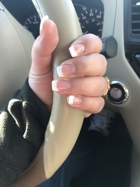 Design, French Tip Nails, Best Acrylic Nails, Square Acrylic Nails, French Manicure Nails, French Tip Acrylic Nails, Long Acrylic Nails, White Tip Nails, White Tip Acrylic Nails