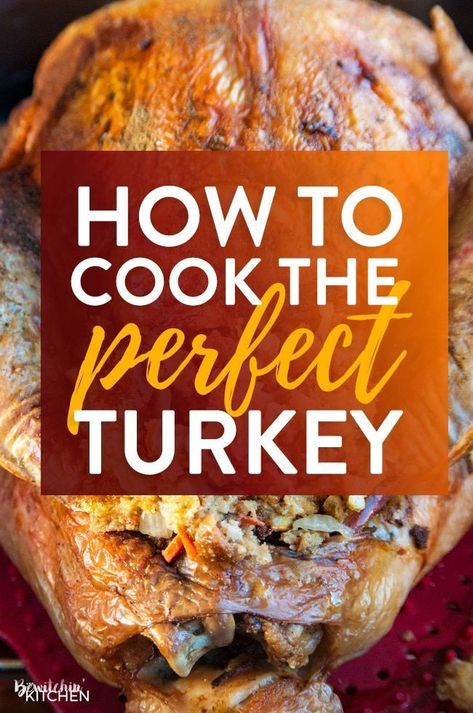 Healthy Recipes, Cooking The Perfect Turkey, Roast Turkey Recipes, Best Roast Turkey Recipe, Cooking Turkey, Best Roasted Turkey, Turkey Recipes Thanksgiving, Roasted Turkey, Turkey Recipes