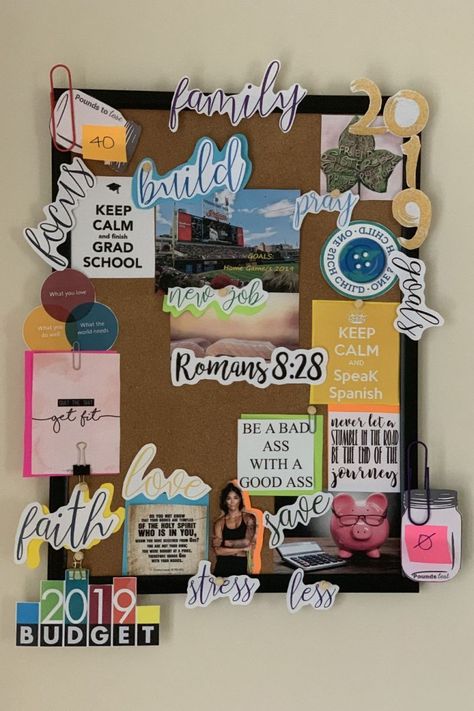 Motivation, Vision Board Project, Office Vision Board, Vision Board Ideas Diy, Vision Board Diy, Vision Board Goals, Vision Board Examples, Vision Board Party, Vision Board Inspiration