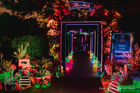 Night Wedding Decor, Neon Party, Wedding Decor, Party Entrance Decoration, Neon Lights Party, Event Decor, Lights Wedding Decor, Neon Wedding, Wedding Lights