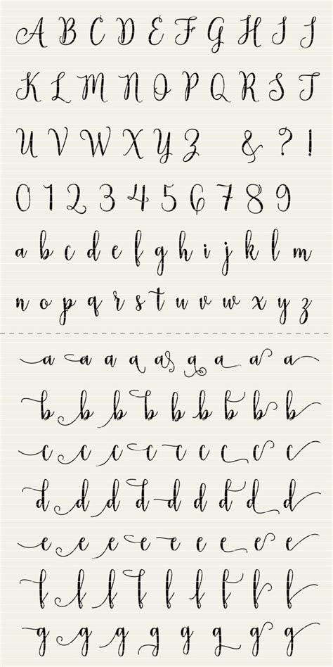 Pin En Notes, Calligraphy & More Handwriting Fonts, Cursive Fonts Alphabet, Cursive Fonts, Cursive Alphabet, Fonts Alphabet, Handwriting Alphabet, Calligraphy Fonts Alphabet, Lettering Alphabet Fonts, Hand Lettering Alphabet
