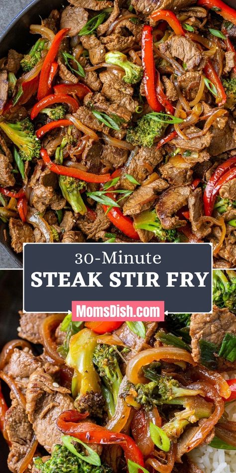 Stir Fry, Stir Fry Flank Steak, Quick Stir Fry Recipes, Steak Stir Fry, Minute Steaks, Stir Fry Meat, Healthy Steak Recipes, Easy Steak Recipes, Stir Fry Recipes Healthy