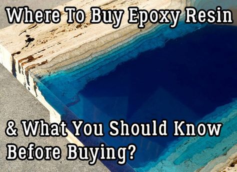 Where To Buy Epoxy Resin & What You Should Know Before Buying? Crafts, Woodworking Projects, Tables, Epoxy Resin Wood, Wood Resin, Epoxy Resin Table, Epoxy Resin Diy, Resin Furniture, Resin Table