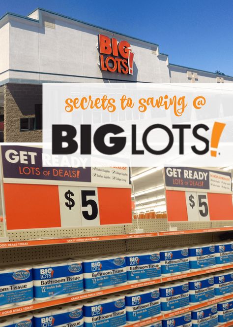 Big Lots specializes in all sorts of close out deals, giving you more for your shopping buck. Take a look below at 7 secrets for saving money at Big Lots! Architecture, Extreme Couponing, The Secret, Layout, Design, Saving Money, Ways To Save Money, Shopping Hacks, Saving Money Diy