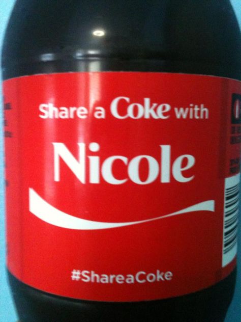 Share a Coke with Nicole.  Hey everyone ! Follow my sis @NicoleMonroe please. She has some awesome boards and she follows back. Thanks !! Art, Friends, Share A Coke, Coke Cola, Coke, Nicole Aesthetic, Nicole + Core + Aesthetic, Nicole, Natalie