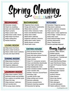 Cleaning Schedules, Fresh, Diy, Organisation, Spring Cleaning Checklist Bedroom, Spring Cleaning Checklist Declutter, Spring Cleaning Organization, Spring Cleaning Schedules, Spring Cleaning Checklist