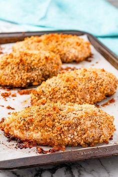 Ideas, Oven Fried Chicken Breasts, Oven Fried Chicken Recipes, Oven Fried Chicken, Pan Fried Chicken Breast, Oven Cooked Chicken Breast, Breaded Chicken Breast Oven, Oven Baked Chicken, Oven Baked Breaded Chicken Breast