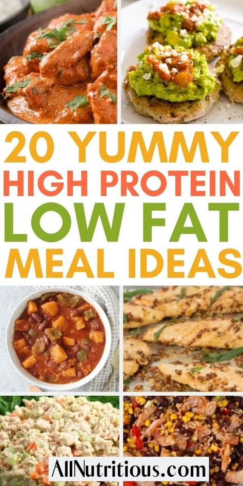 Healthy Recipes, Diet Recipes, Ideas, Protein, Low Fat Diet Recipes, Low Fat Diets, High Protein Recipes, Healthy Diet Plans, Fat Free Recipes