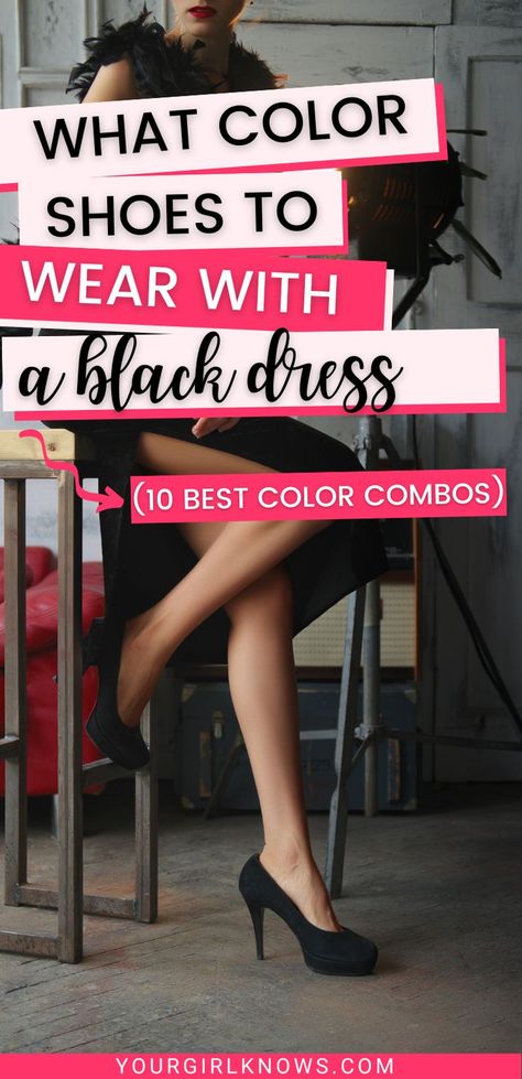 Shoes to wear with black dress: There are so many great shoes options out there, but which ones are the best to wear with a black dress? We've got you covered. From stilettos to flats and pink to red, we'll show you the best shoes to wear with a black dress for any occasion. So whether you're dressing up or dressing down, these shoes will have you looking your best. Pink, Dressing, Flats, Stilettos, Colorado, Shoes With Black Dress, Red Pumps Black Dress, Pumps Black Dress, Black Dress Shoe