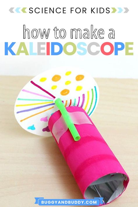 This DIY kaleidoscope using a toilet paper roll is a fun science activity and craft that teaches all about light, symmetry and reflection in a hands-on way. Younger children might need help with this STEAM activity, while second grade, third grade, fourth grade and up can do this STEM activity on their own. #stem #steam #scienceforkids #lightscience #craftsforkids #kidscrafts #handsonlearning Pre K, Play, Activities For Kids, Diy, Science For Kids, Science Activities For Kids, Stem Science Activities, Stem Activities, Creative Activities For Kids