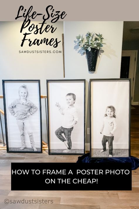 Portraits, Diy Wall Art, Design, Ideas, Crafts, Interior, Frames On Wall, Large Picture Frames, Diy Picture Frames