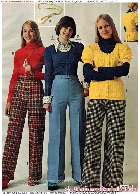 1973 JCPenney Christmas Book, Page 251 - Catalogs & Wishbooks Retro, Vintage, 1970s, Vintage Fashion, Christmas Catalogs, Christmas Outfits, Vintage Outfits, 70s Clothing, 1970s Outfits