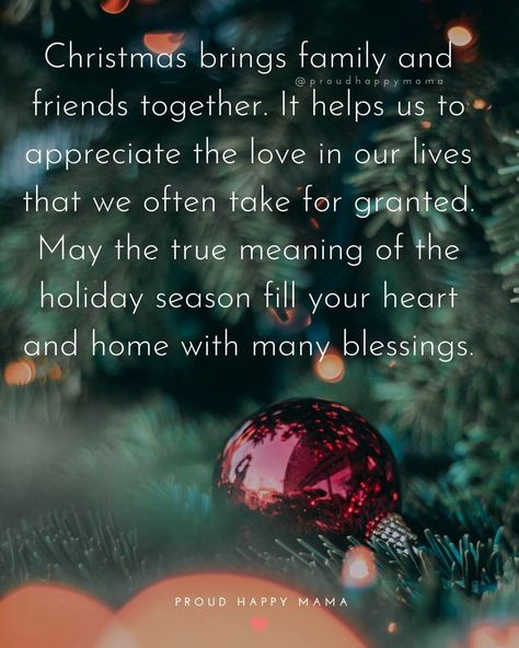 Are you looking for some loving Christmas family quotes and sayings to get you into the spirit of things this holiday season? Then let us inspire you with these merry Christmas quotes and Christmas greetings. #Christmas #Quotes #Family Natal, Reading, Best Christmas Quotes, Merry Christmas Quotes Family, Christmas Quotes Inspirational, Christmas Love Quotes, Christmas Wishes Quotes, Merry Christmas Quotes, Christmas Verses