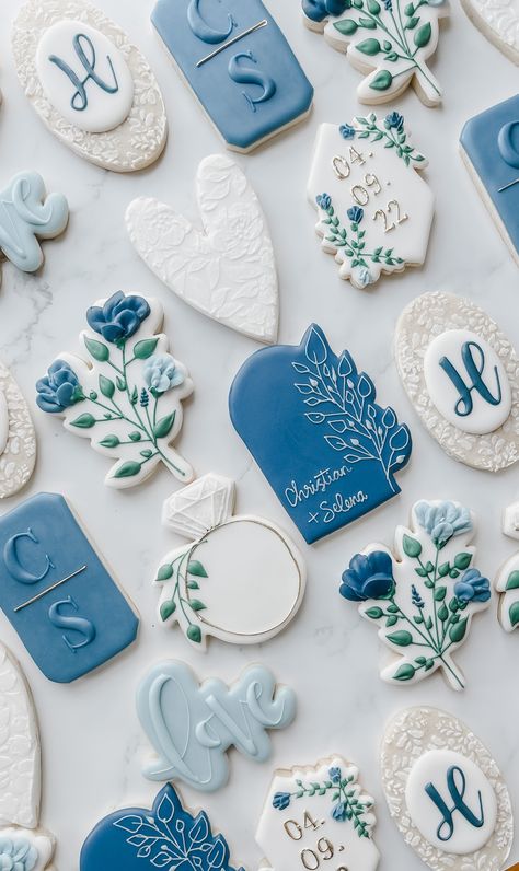 Cake, Wedding Cookies Decorated, Bridal Shower Cookies, Wedding Shower Cookies, Wedding Shower Cakes, Bridal Shower Cake, Wedding Cookies, Bridal Shower Desserts, Engagement Party Cookies