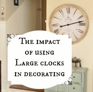 The impact of using large clocks in decorating Decoration, Home Décor, Diy, Large Clock Wall Decor Living Rooms, Large Clock Wall Decor Dining Room, Clock Decor Living Room, Wall Clock Placement, Large Wall Clock Decor Ideas, Clock Wall Decor Layout