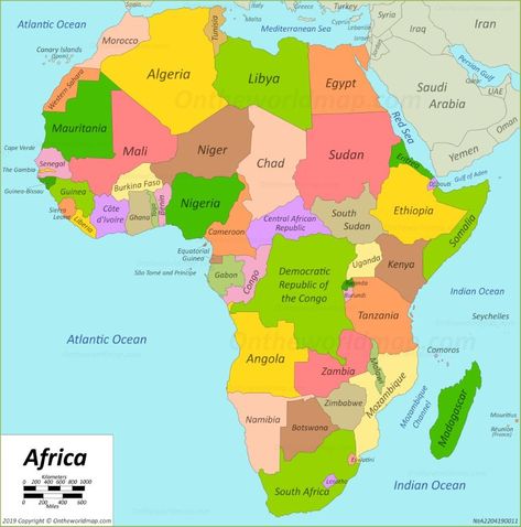 Africa Map Country, Africa Travel, Africa, African Countries Map, Africa Continent, Africa Map, African Countries, Asia Map, African Map