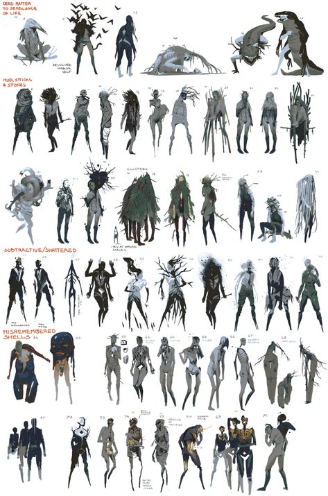 Science Fiction Character Design, Creature Concept, Creature Concept Art, Concept Art Books, Rpg Game Design, Creature Design, Game Concept Art, Character Design Process, Book Of The Dead