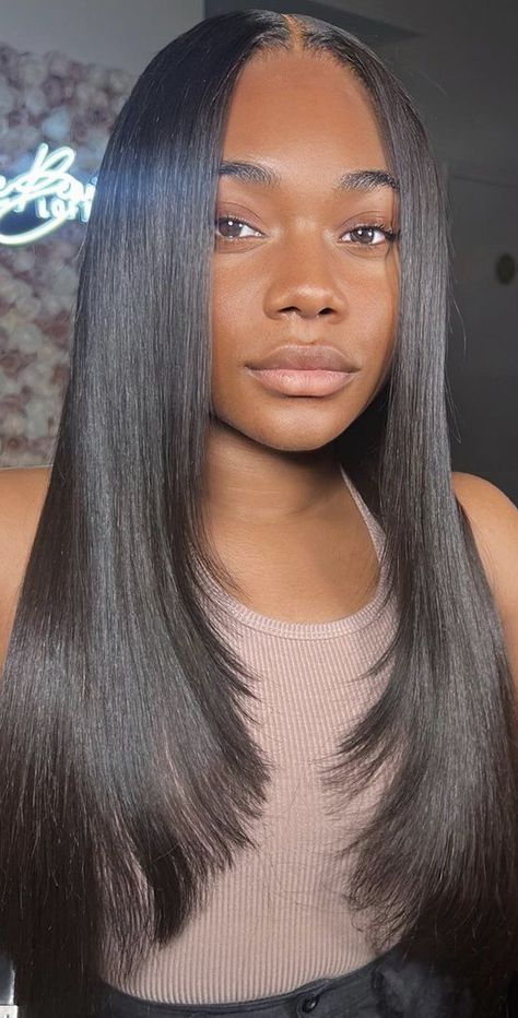 Hair Styles, Natural Hair Styles, Black Hair Extensions, Curly Hair Styles, Protective Hairstyles Braids, Wig Hairstyles, Hair Inspo, Sew In Hairstyles, Sew In Extensions