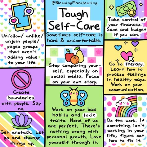 Tough Self-Love and Practicing Difficult Self-Care Mindfulness, Mental Health, Inspiration, Motivation, Self Improvement Tips, Self Help, Self Improvement, Self Care Activities, Mental Health Matters