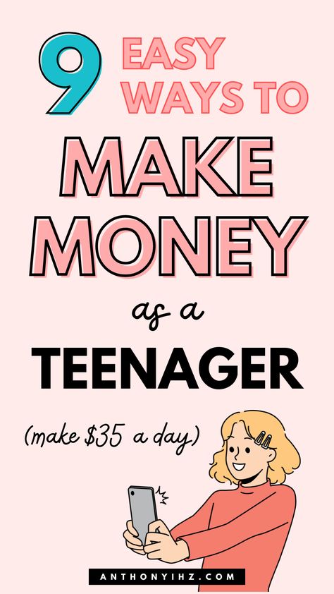 Are you looking for the best job apps for teenagers to make money online? Need some well paying online part time jobs for teenagers? Look no more, I have compiled the best money making tips for teens to make extra money weekly, daily, or monthly. Check out these 9 easy ways to make money as a teenager. These money making techniques for teens also include best apps and websites that pays teens, plus ways teens can earn money from home Summer, Life Hacks, Online Jobs For Teens, Make Money From Home, Jobs For Teens, Online Jobs From Home, Online Jobs For Students, Summer Jobs For Teens, Easy Online Jobs