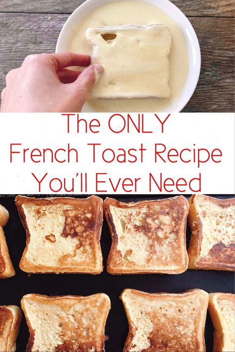 Brunch, Pancakes, Desserts, Snacks, Toast, Bacon, Foodies, Fast French Toast Recipe, French Toast Recipe Texas Toast