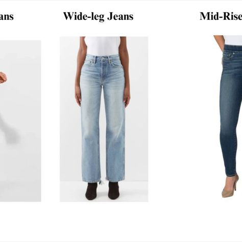 When selecting jeans for an inverted triangle body shape, the goal is to create balance by adding volume to the lower body and drawing attention away from the broader shoulders. In this case, here are some types of jeans that can work well for individuals with an inverted triangle body shape Tops, Jeans, Outfits, Triangle Body Shape, Triangle Body Shape Outfits, Inverted Triangle Body Shape Outfits, Inverted Triangle Body Shape, Inverted Triangle Body, Lower Body