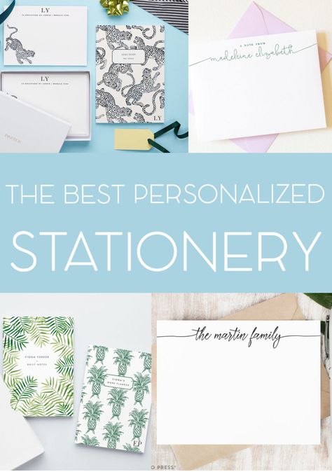 The Best Online Stationery Stores & Designs - Chic Personalized Stationery from Etsy, Minted, Papier & More - JetsetChristina Design, Inspiration, Personalized Stationary Set, Personalized Stationary Design, Personalized Stationery, Monogrammed Stationery, Personalized Stationary, Personal Cards, Personalized Greeting Cards