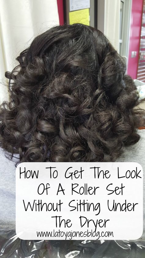 Raising, Flora, Protective Styles, Roller Set Relaxed Hair Hairstyles, Roller Set Natural Hair, Protective Styles For Natural Hair Short, Blowout Hair, Heat Free Curls, Relaxed Hair Care