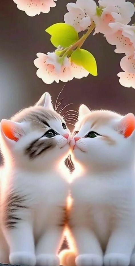 Pink, Cute Cats, Beautiful, Cute Cat Wallpaper, Cute Cat, Cute Cats Photos, Cat Photo, Amor, Resim