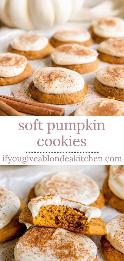 Friends, Snacks, Halloween, Desserts, Cake, Pumpkin Spice Cookies Easy, Pumpkin Spice Cookies, Pumpkin Sugar Cookies, Pumpkin Spice Cookie Recipe