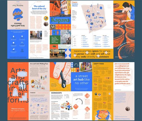 Brochure Design Ideas & Inspiration for 2021 | Design Shack Layout Design, Brochure Design, Web Design, Layout, Pamphlet Design, Brochure Design Creative, Brochure Design Layout, Brochure Layout, Magazine Layout Design