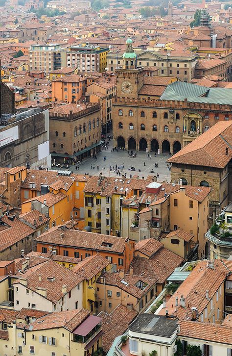 Bologna, Northern Italy, Italian Life, Bologna Italy, Ripon, Rooftops, World Cities, Dak, Landscape Photos