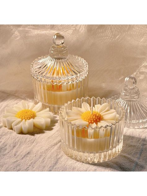 1pc Mongolian Yurt Shaped Glass Cup Aromatherapy Candle DecorI discovered amazing products on SHEIN.com, come check them out! Candle Holders, Candle Jars, Scented Candles Luxury, Candle Containers, Candle Decor, Handmade Candles Scented, Candle Cup, Candle Holder Decor, Candle Inspiration