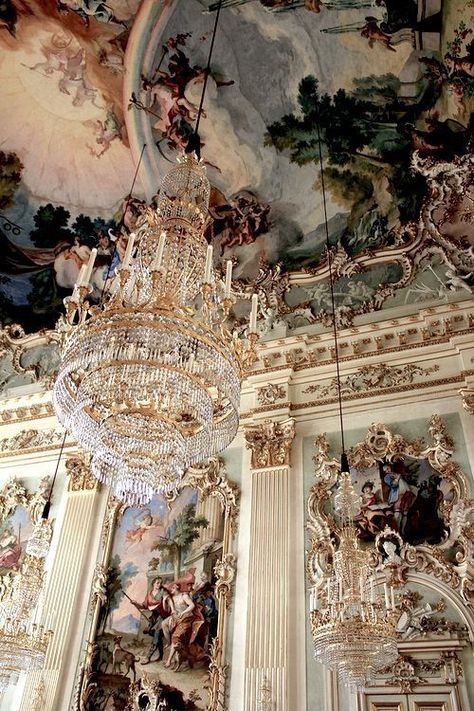 Interior, Baroque, Beautiful, Resim, Fotografie, Fotografia, Burg, Royal Aesthetic, Beautiful Architecture