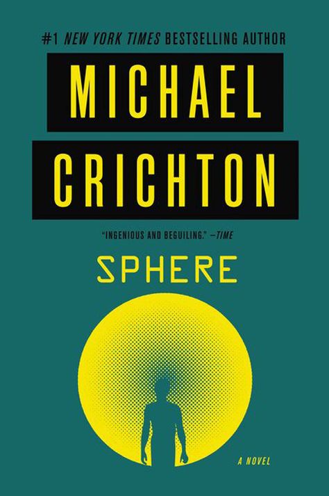 <em>Sphere </em>by Michael Crichton Science Fiction Books, Films, Reading, Science Fiction, Thriller Books, Psychological Thrillers, Sci Fi Books, Fiction Books, Fiction And Nonfiction