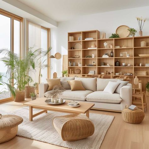 Bringing Muji Style Living Room Elegance into Your Home • 333+ Images • [ArtFacade] Art, Exterior, Interior, Home, Design, Ideas, Tokyo, Inspiration, Muji Style Interior