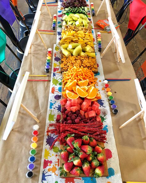 Rainbow charcuterie board! Swipe for more details and insta-stories for in-depth coverage!! ❤️🧡💛💚💜 Party Snacks, Ideas, Charcuterie, Charcuterie Recipes, Charcuterie Board, Charcuterie And Cheese Board, Kinder, Thanksgiving Cakes, Thanksgiving Desserts