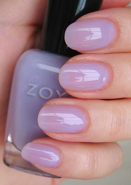 10 Best Zoya Nail Polish Reviews And Swatches - beautiful lavender wash Nail Art Designs, Nail Designs, Nail Polish Colors, Best Nail Polish, Nail Trends, Nail Colors, Nails Inspiration, Fun Nails, Natural Nails