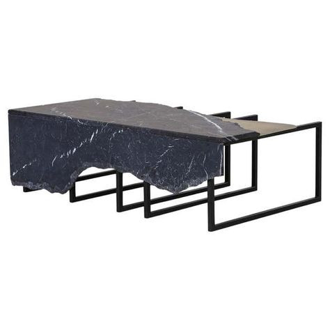Antique and Vintage Side Tables - 22,200 For Sale at 1stDibs Black Marble Coffee Table, Modern Cocktail Tables, Vintage Side Table, Nero Marquina Marble, Vintage Table, Metal Structure, Cocktail Tables, Coffee And Cocktail Tables, Table