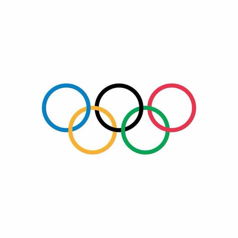 Olympic Logo Wallpaper, Olympic Logo Design Ideas, Olympic Logo Design, Olympics Drawing, 2028 Olympics, Olympics Aesthetic, Olympic Circles, Olympic Sign, Camp Banner